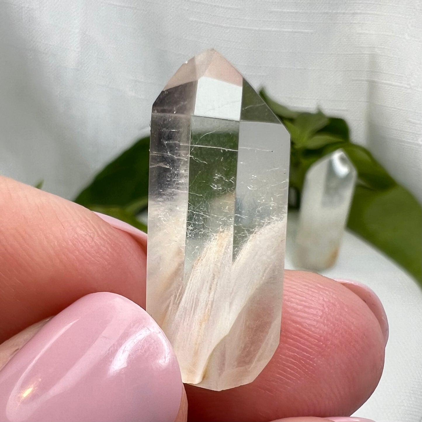 Amphibole Quartz Points - Margarida Mine, Bahia, Brazil