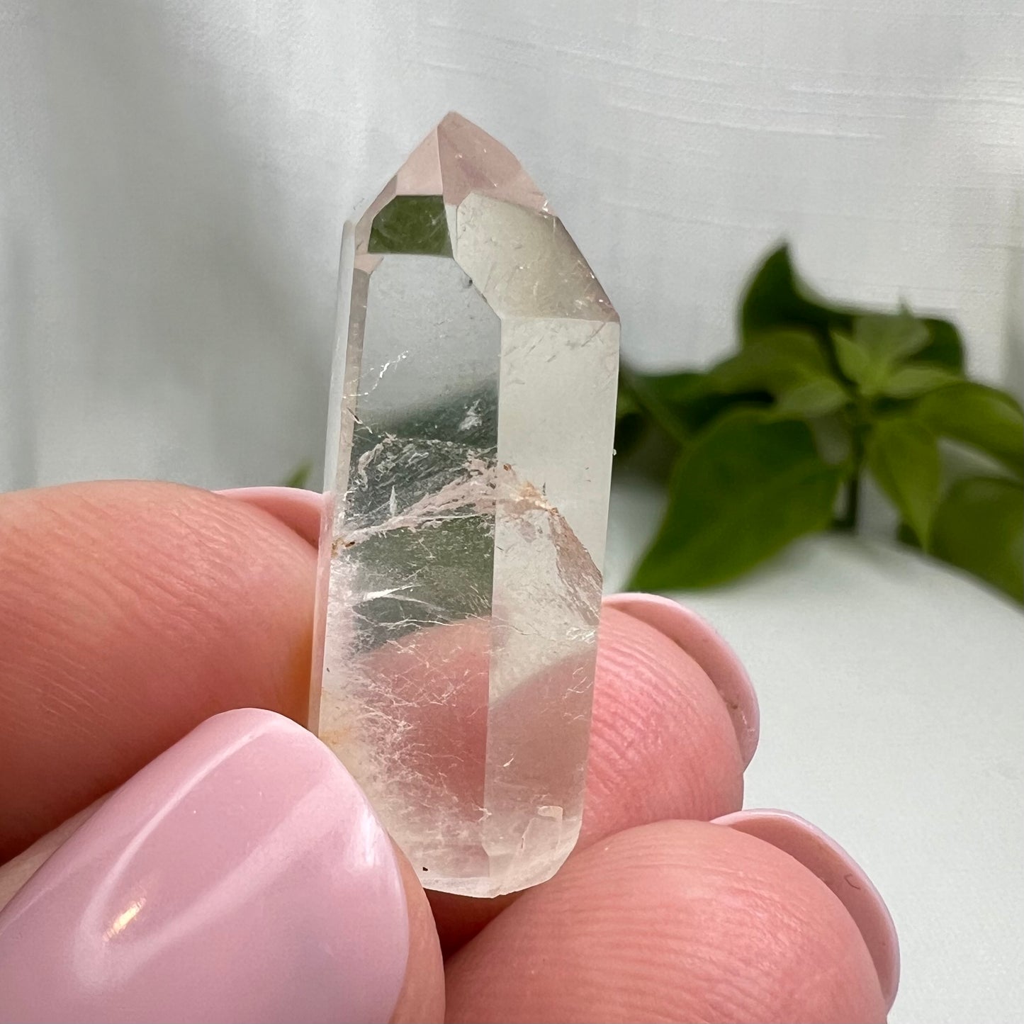 Amphibole Quartz Points - Margarida Mine, Bahia, Brazil