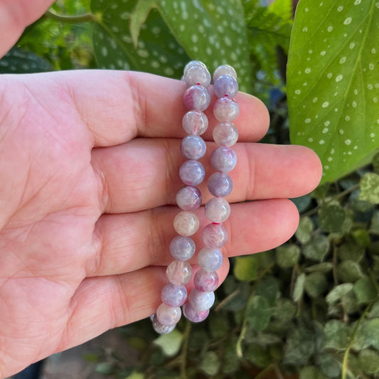 Unicorn Stone Stretch Bracelet 6mm: Gentle Transformation | Serenity | Emotional Balance