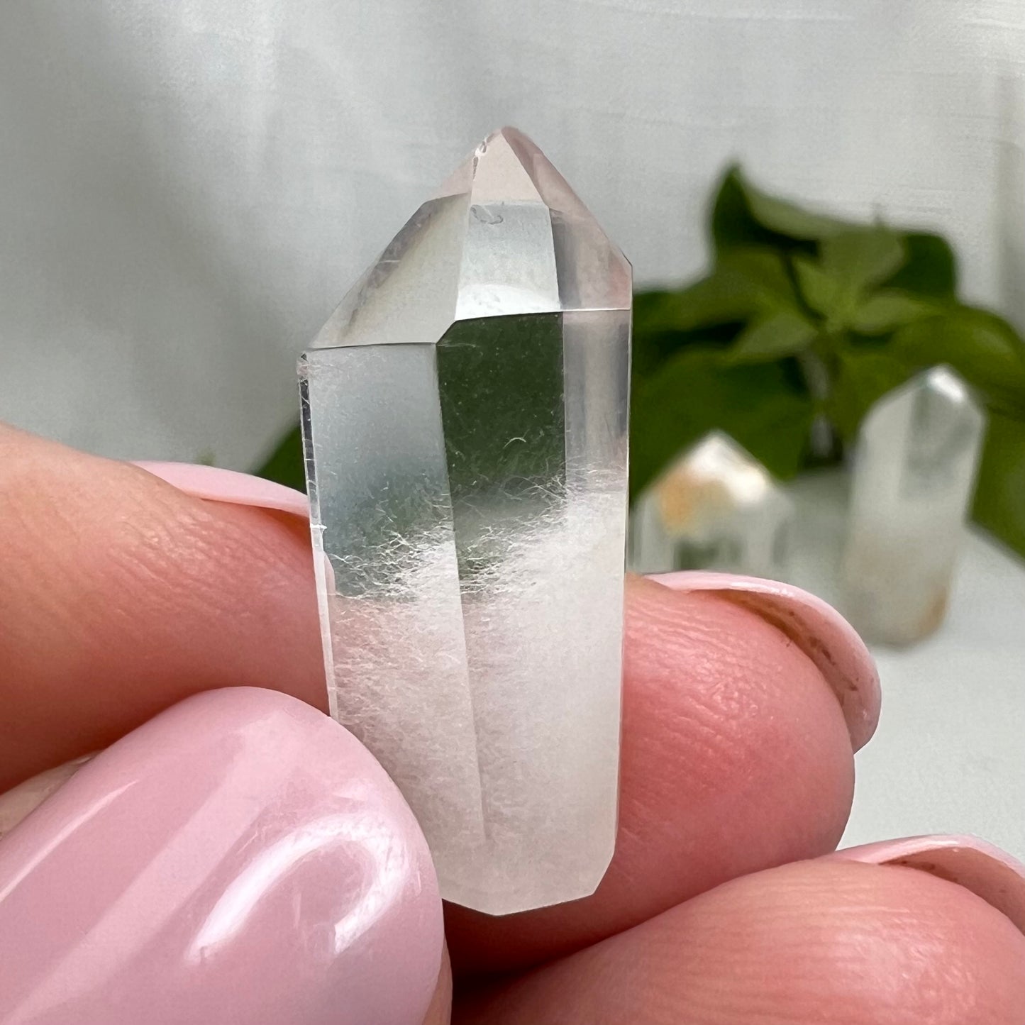 Amphibole Quartz Points - Margarida Mine, Bahia, Brazil