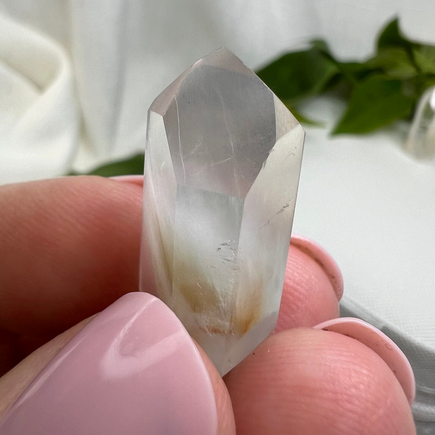 Amphibole Quartz Points - Margarida Mine, Bahia, Brazil