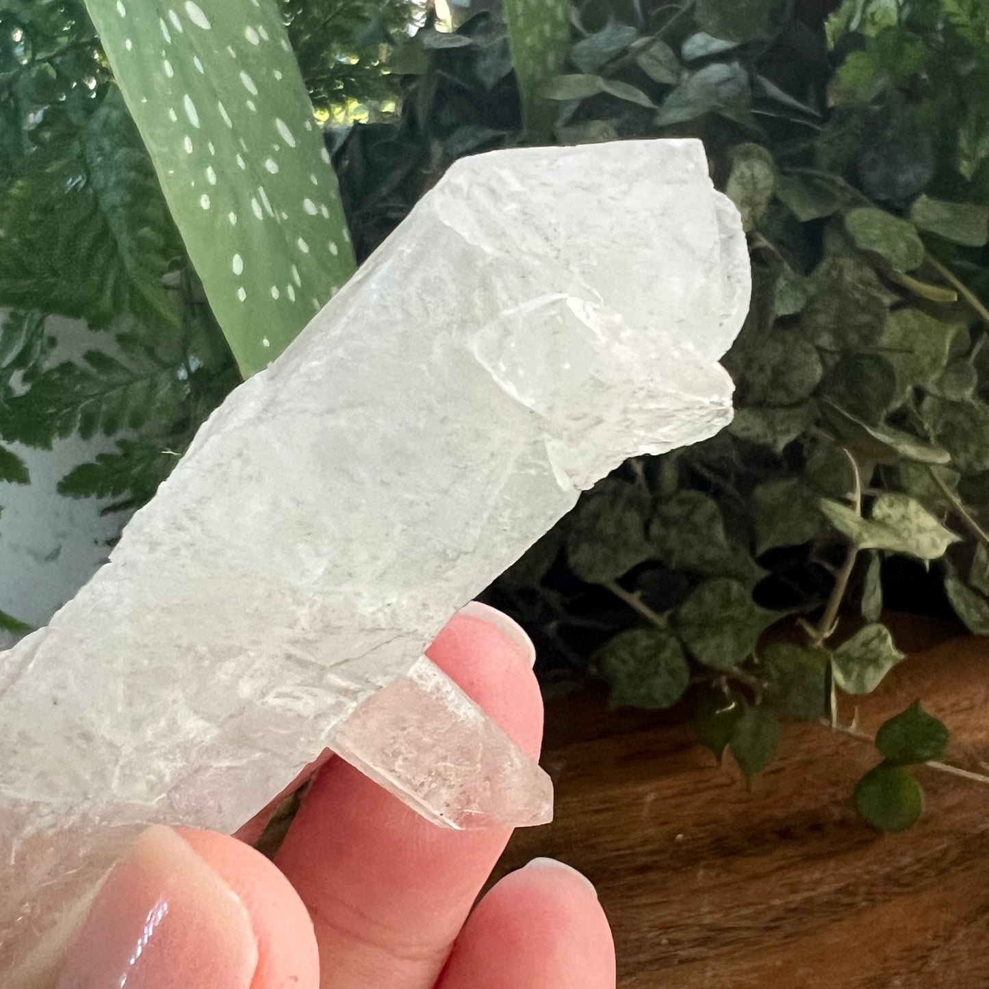 Inner Mongolian Double Terminated Quartz with Cross Point