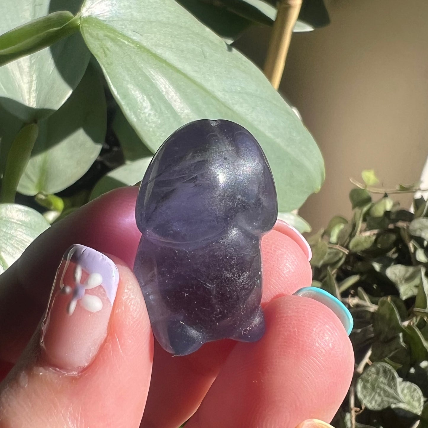 Fluorite Willy / Peen Carving - Fun Gifts for Friends