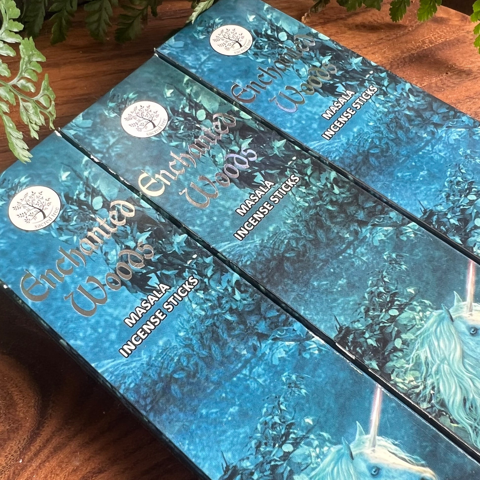 Enchanted Woods Masala Incense Sticks. "Mystical, magical, entrancing and enchanting.  Venture into the enchanted woods..."