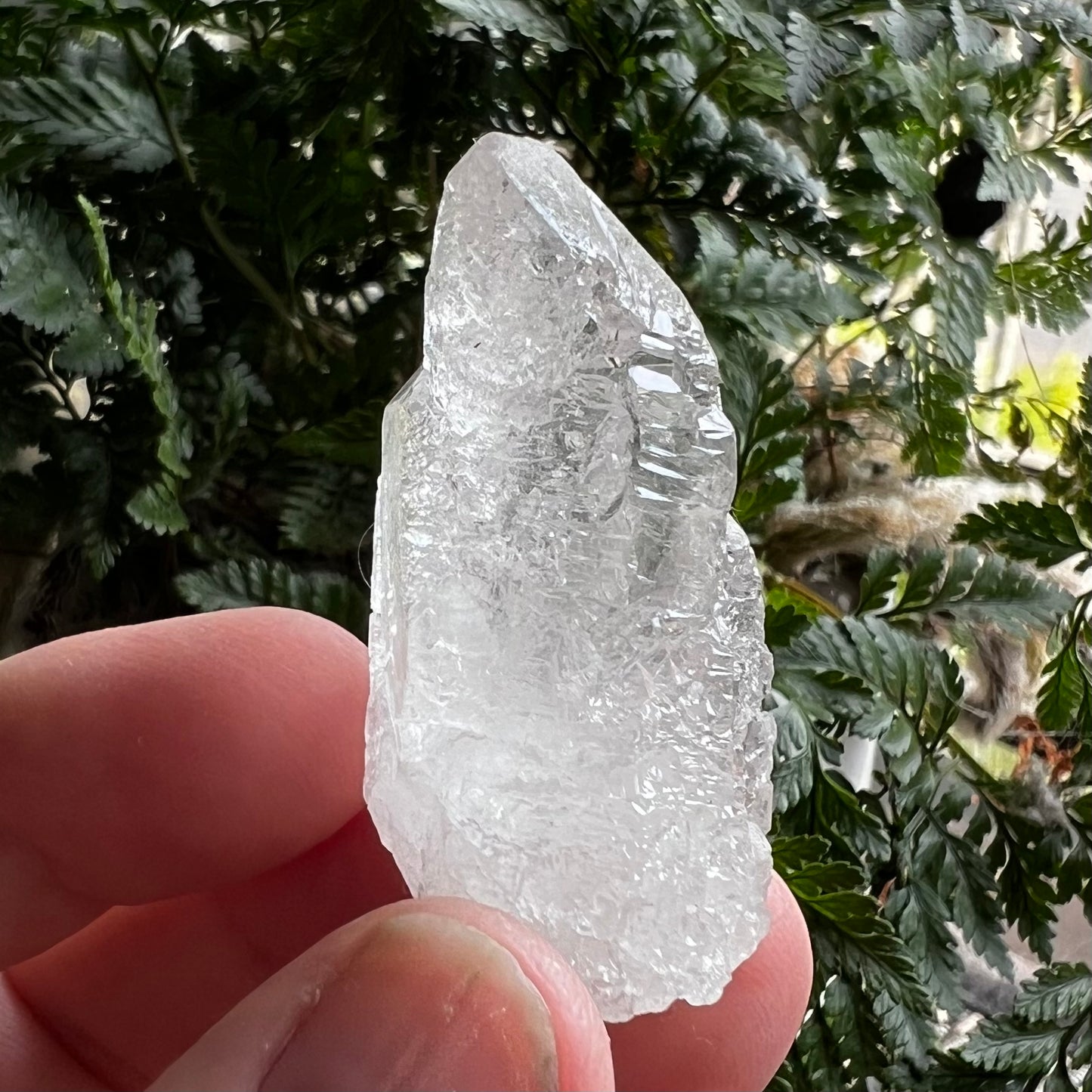 Natural etched Quartz cluster - Brazil