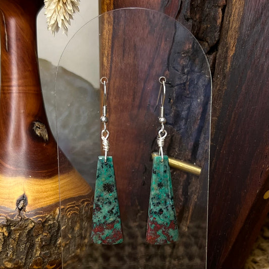 Sonora Sunset Silver Earrings:  Passion ∙ Motivation ∙ Personal Power