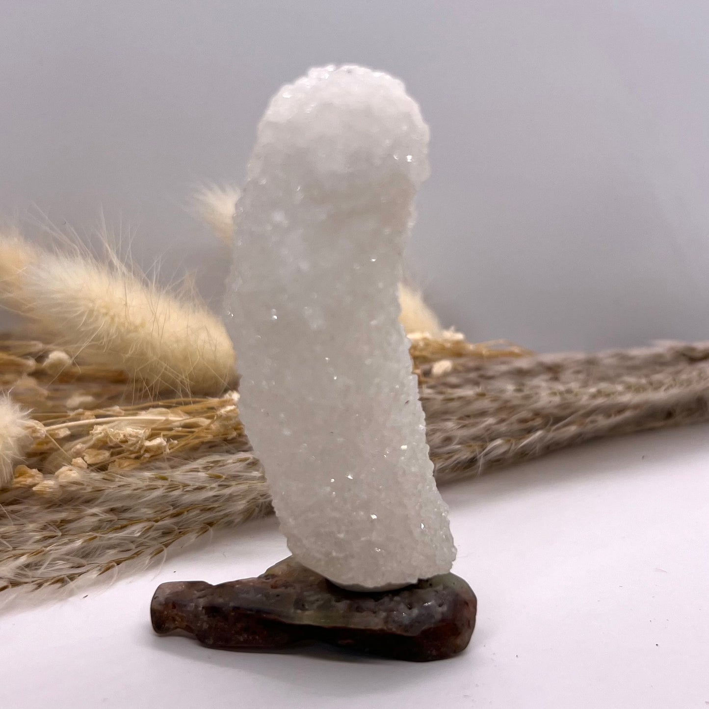 Quartz Stalactite | Fine Druzy Quartz Stalactite
