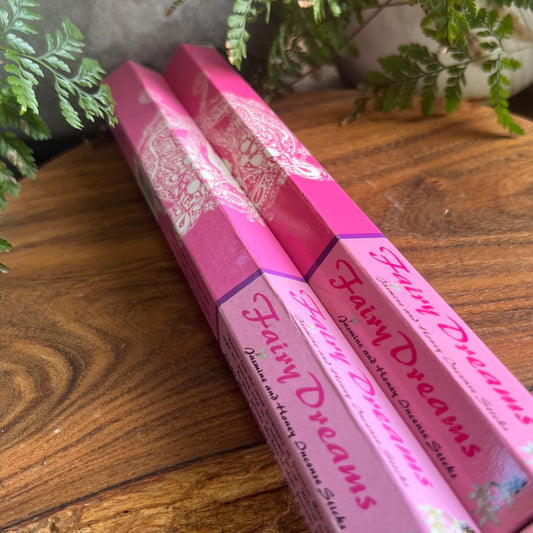 Fairy Dreams Incense Sticks - Scents of Jasmine and Honey