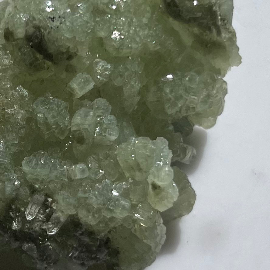 Botryoidal Prehnite Cluster - A Grade cluster