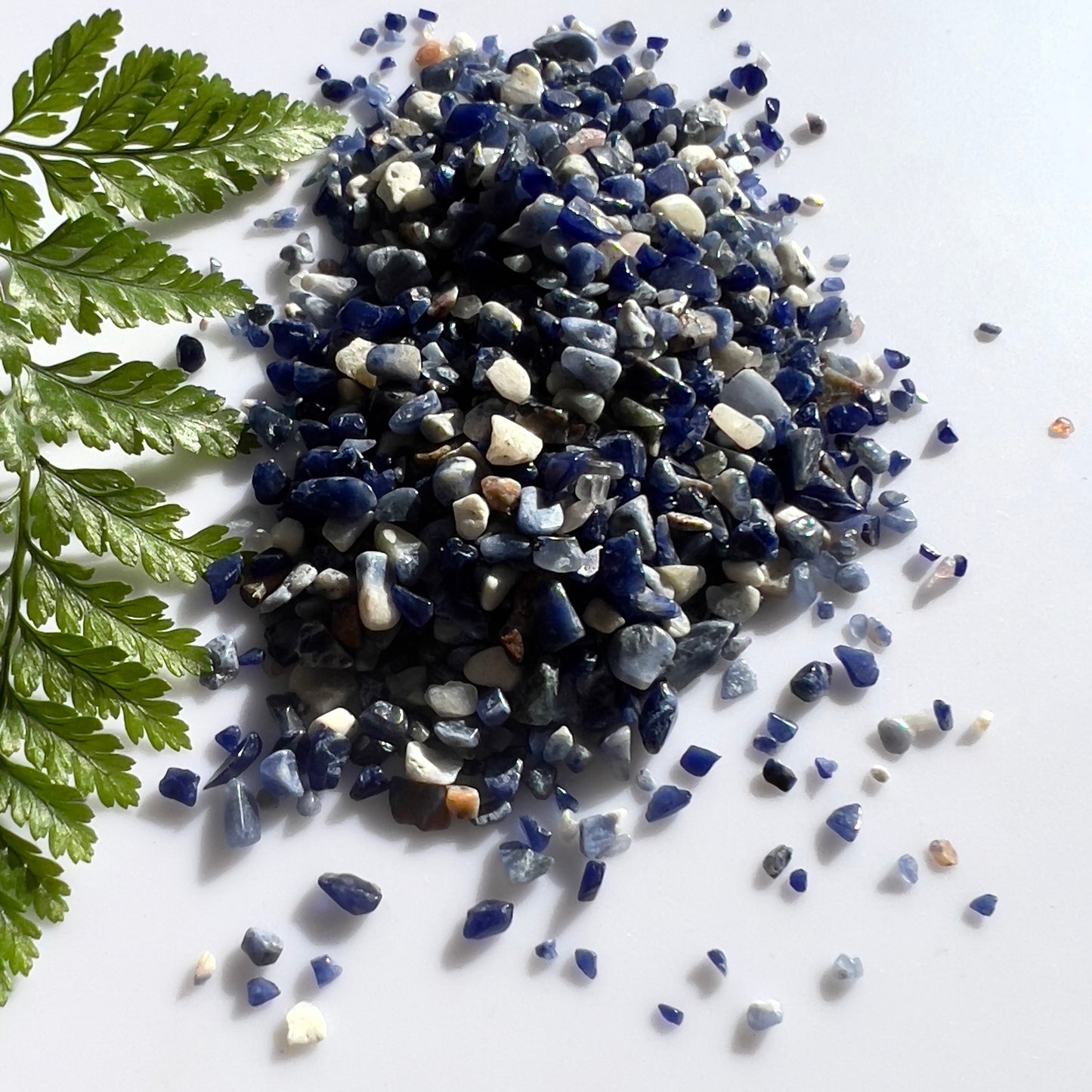 Sodalite Crystal Chips (small polished)