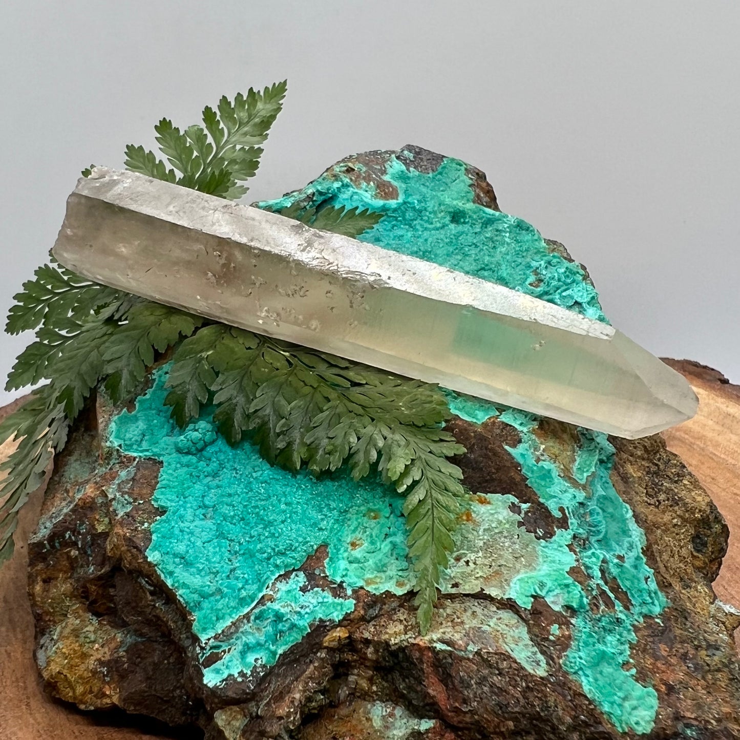 Empathic Warrior Smoky Lemurian Quartz with phantoms, aggregates and keys