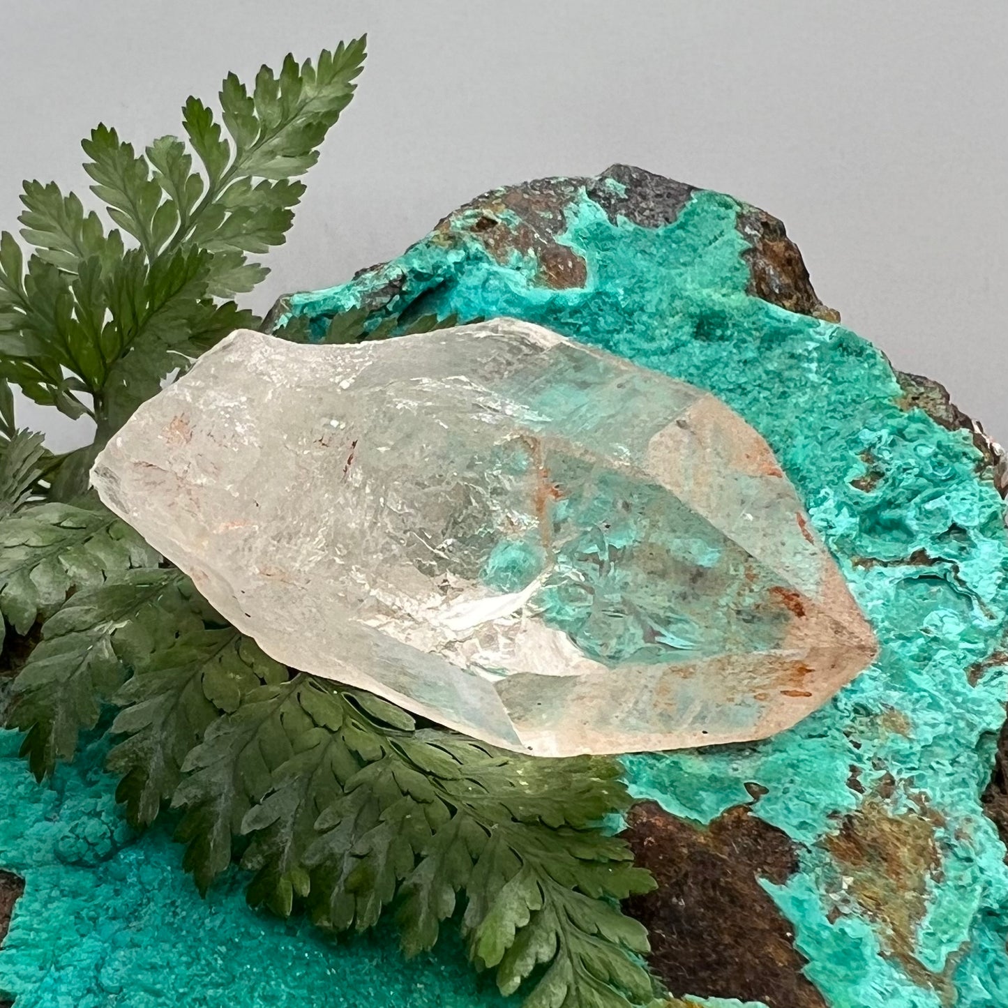 Chunky Tangerine Lemurian Quartz