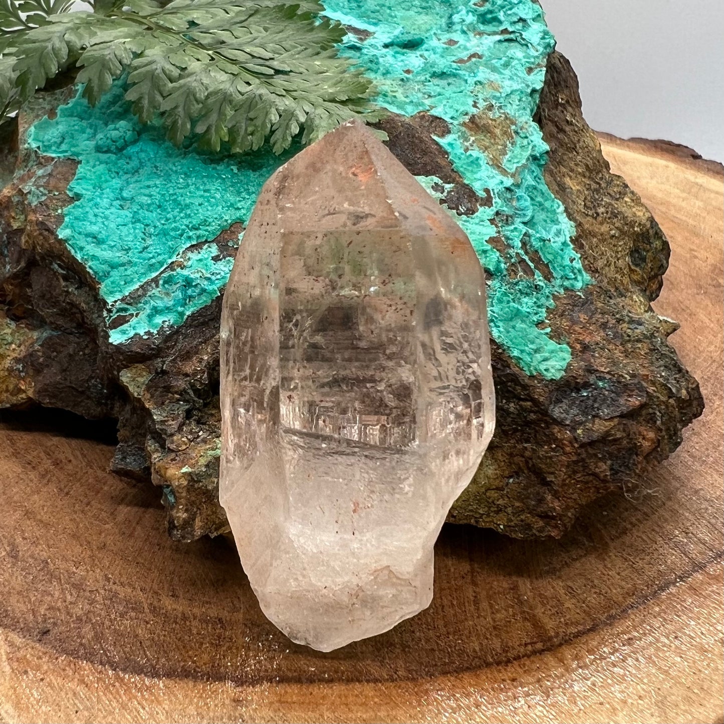 Chunky Tangerine Lemurian Quartz