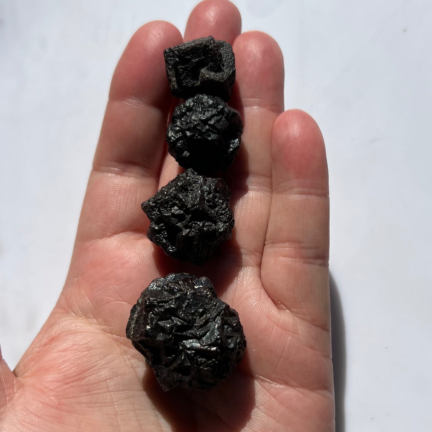 Prophecy Stone - Pseudomorph of Limonite & Hematite after Pyrite.