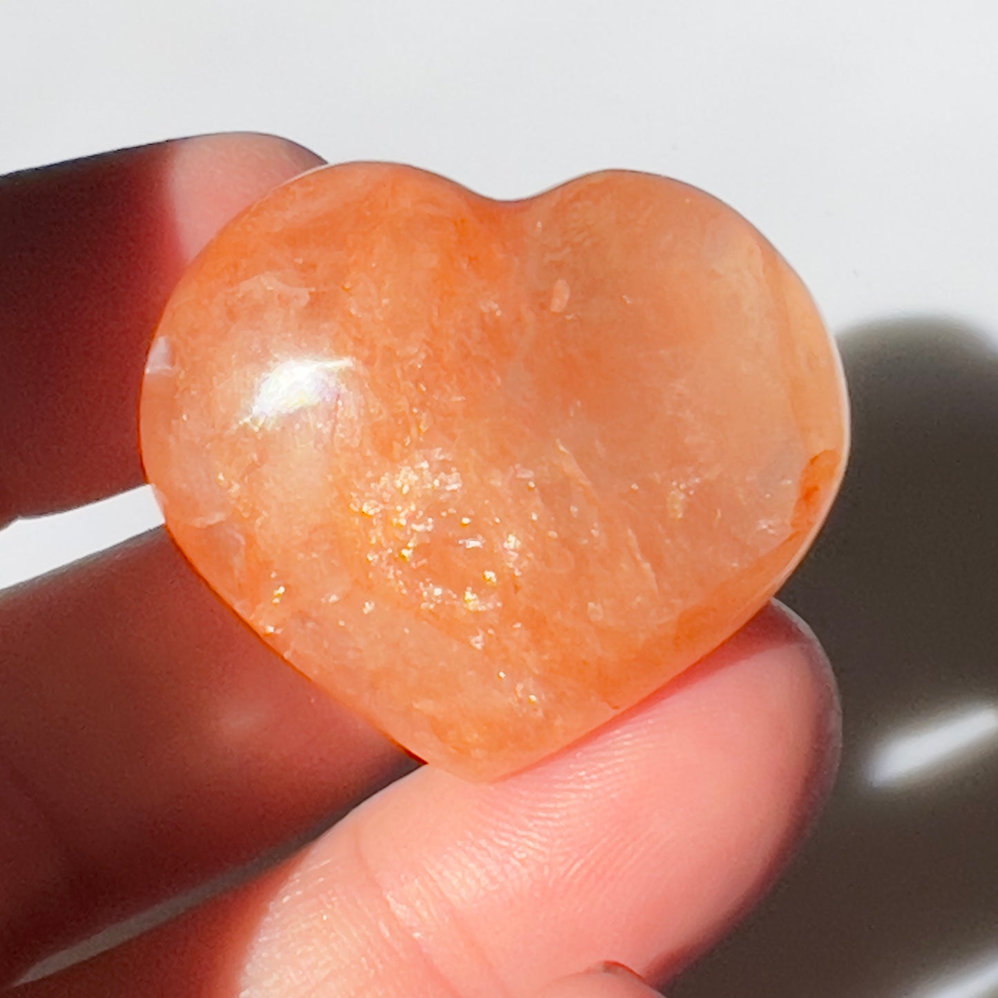 Fire Quartz Heart
