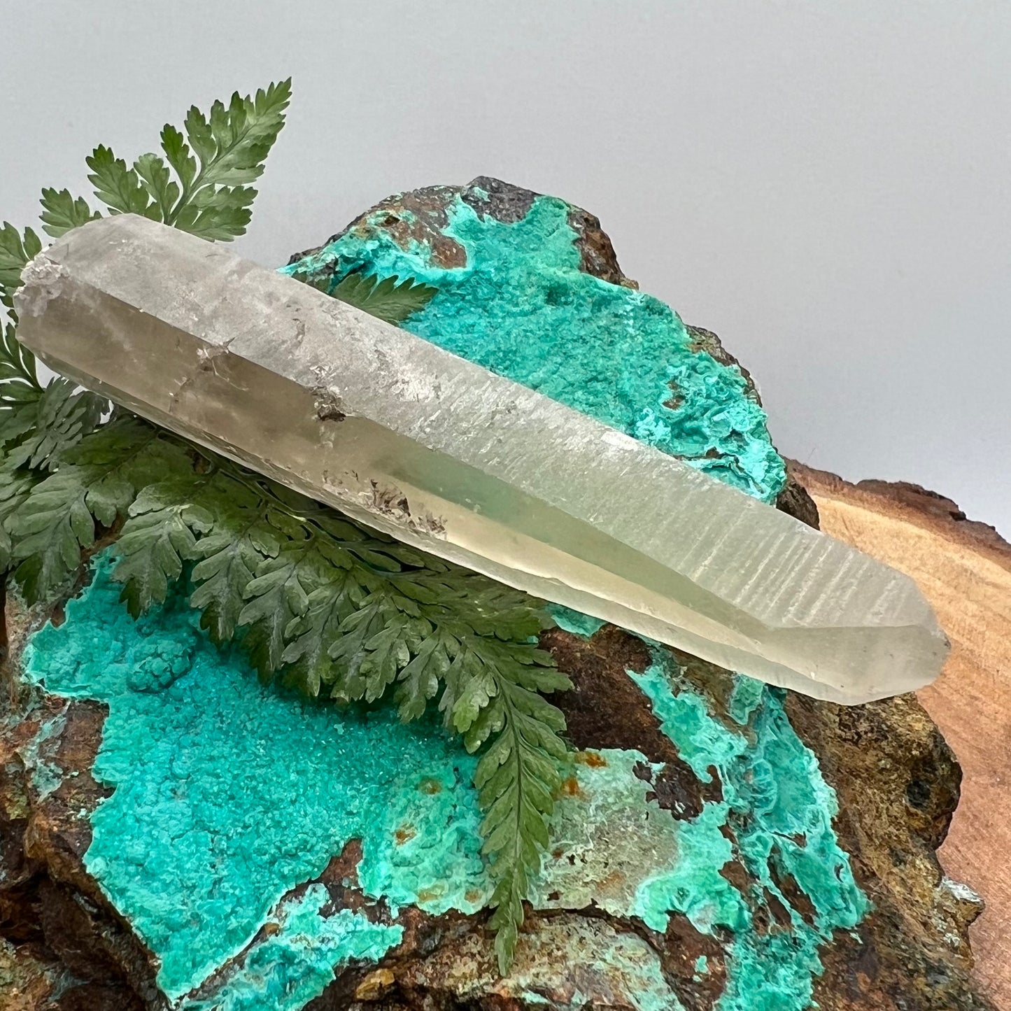 Empathic Warrior Smoky Lemurian Quartz with phantoms, aggregates and keys