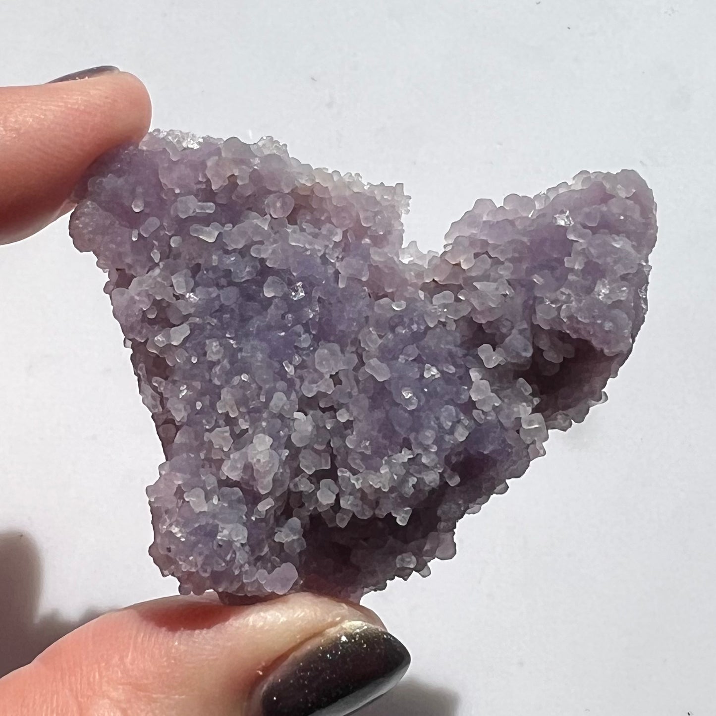 Purple Botryoidal Grape Agate Cluster (ii)