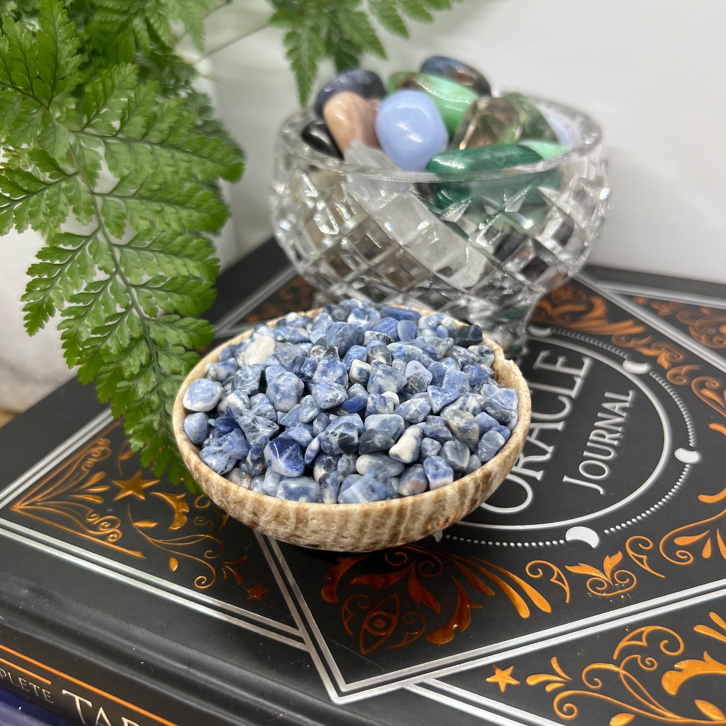 Sodalite Crystal Chips (small polished)