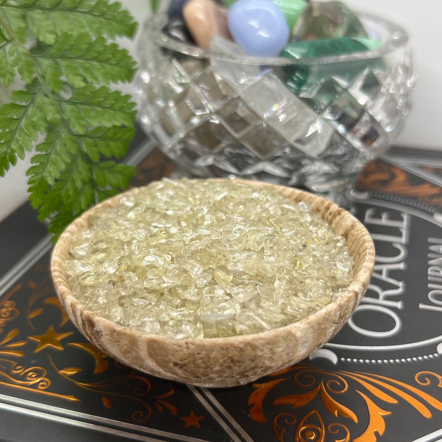 Natural Citrine Crystal Chips (small polished)