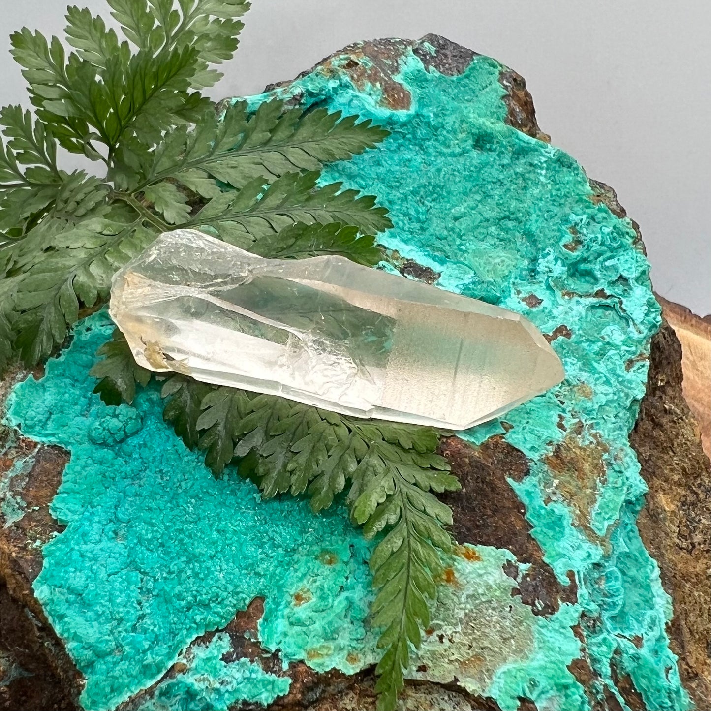 Tangerine Lemurian Quartz Point