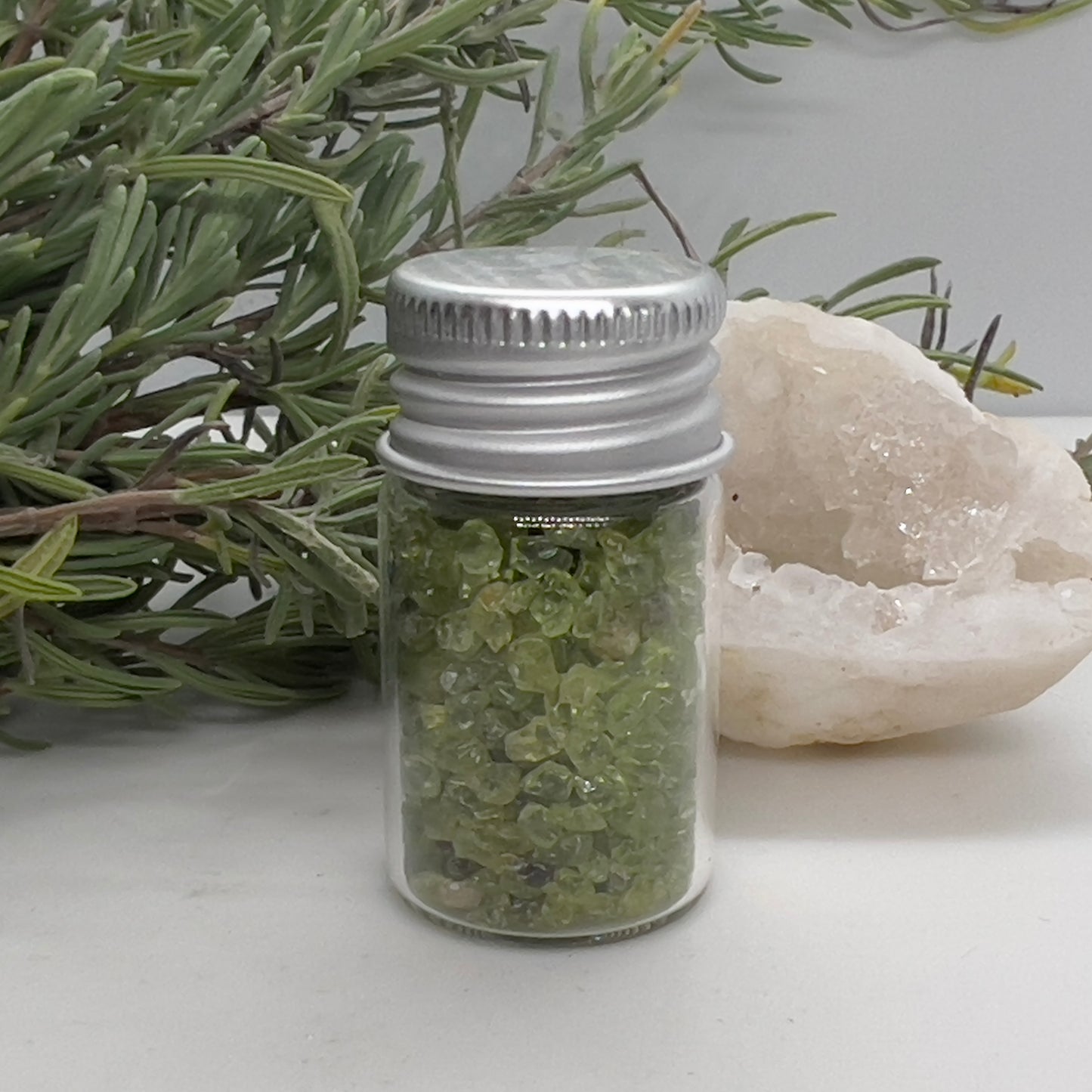 Peridot Crystal Chips (small & naturally rough)