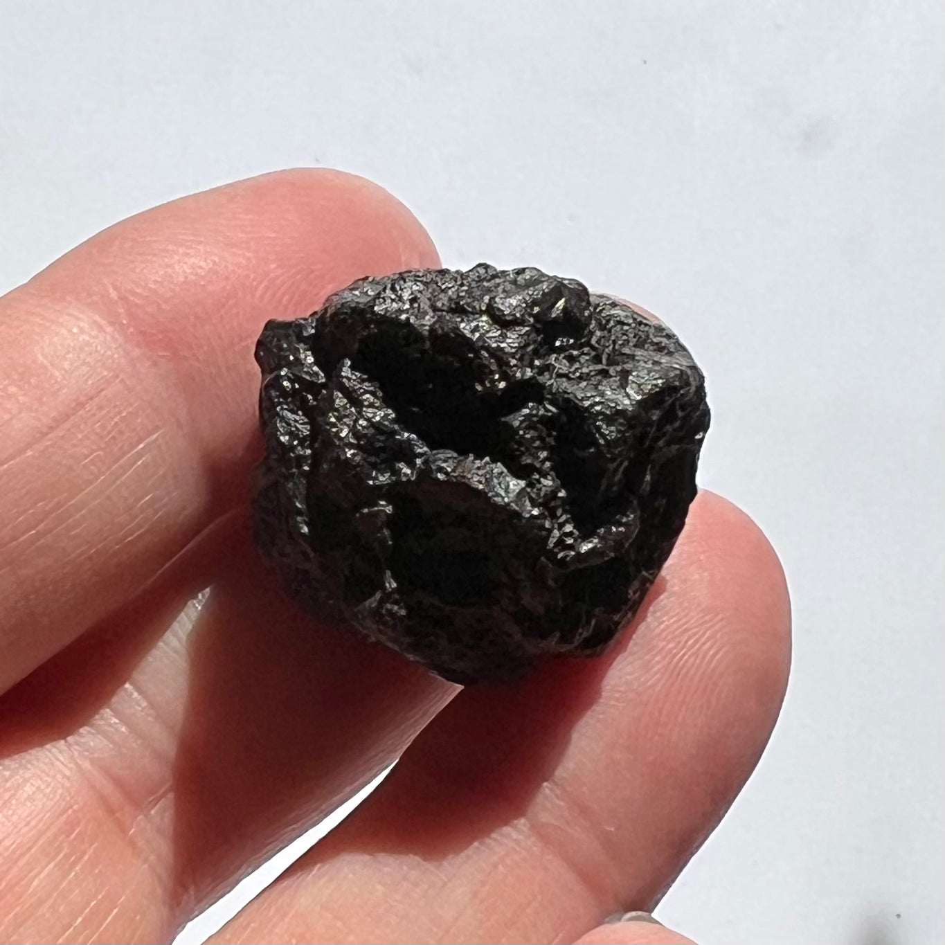 Prophecy Stone - Pseudomorph of Limonite & Hematite after Pyrite.