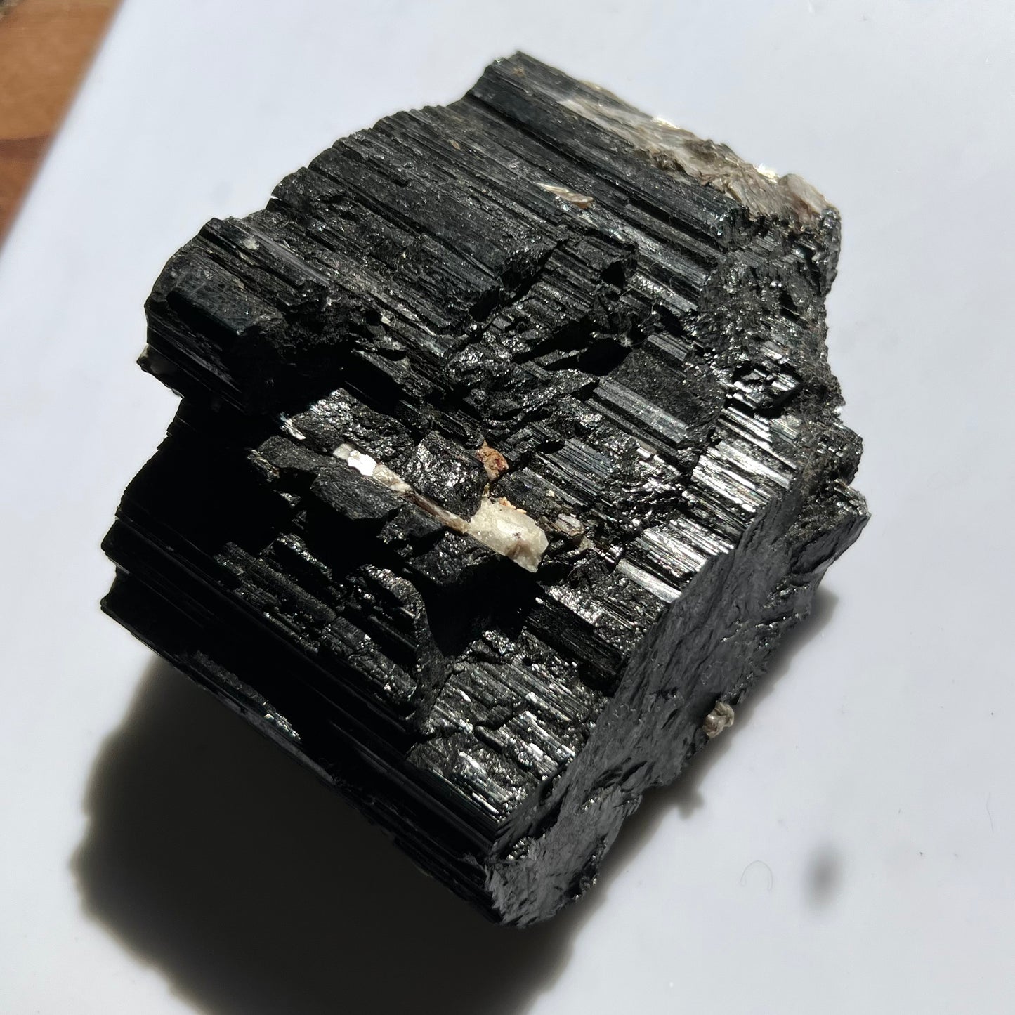 Black Tourmaline Rough Specimen (Extra large - 660 grams)