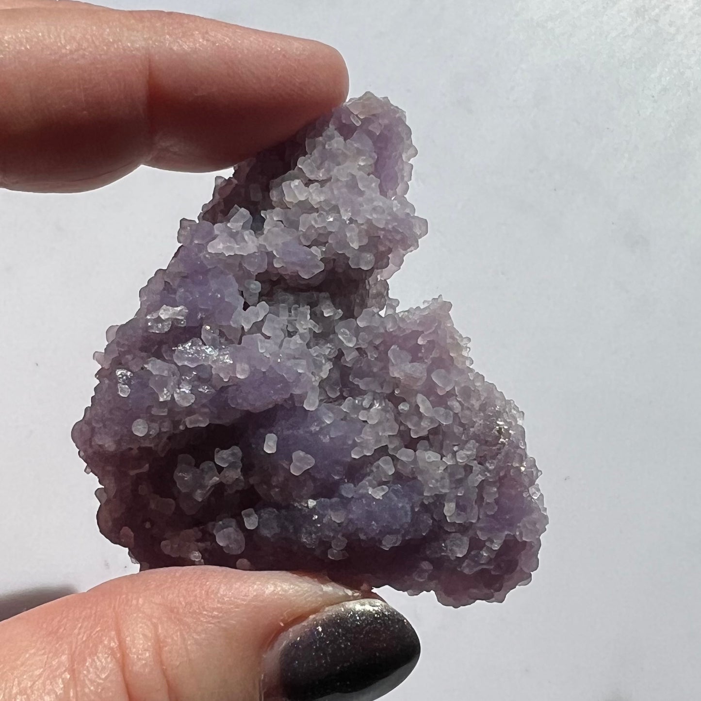 Purple Botryoidal Grape Agate Cluster (ii)