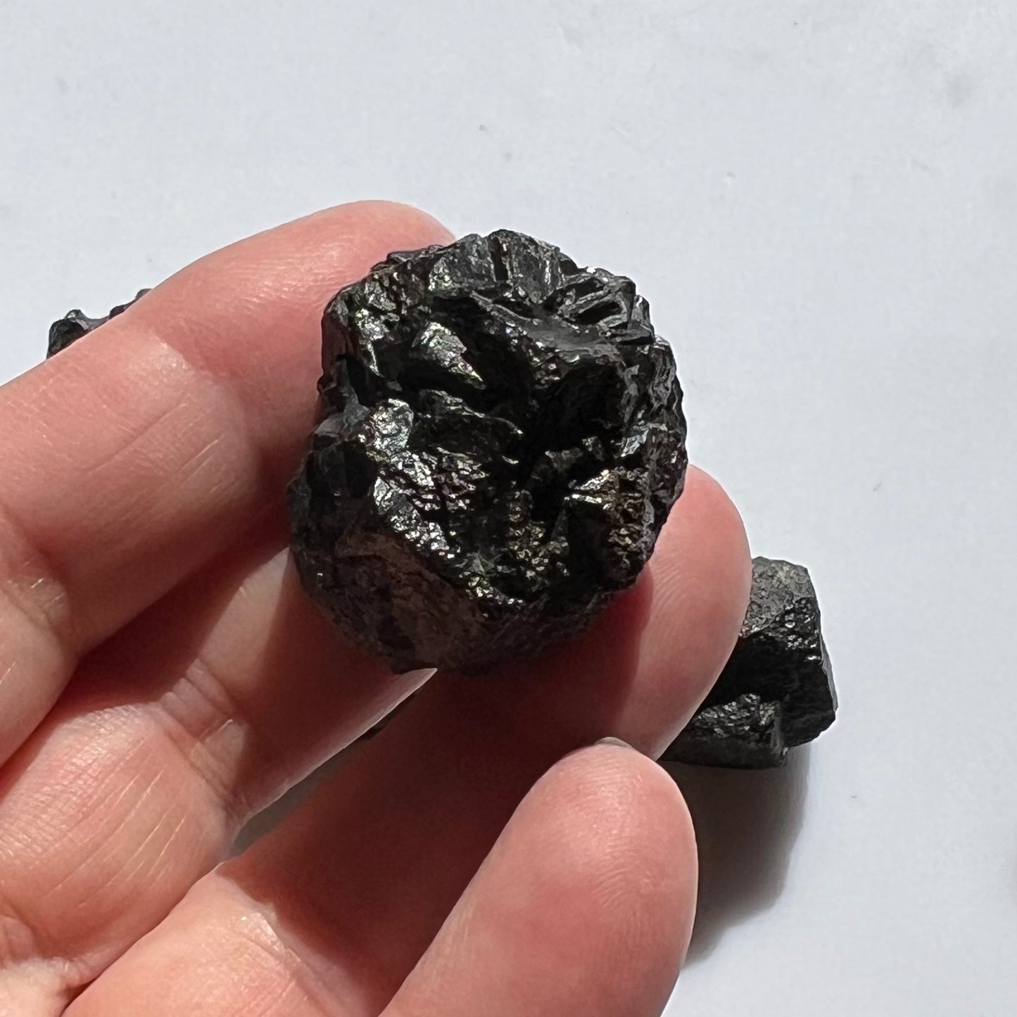 Prophecy Stone - Pseudomorph of Limonite & Hematite after Pyrite.