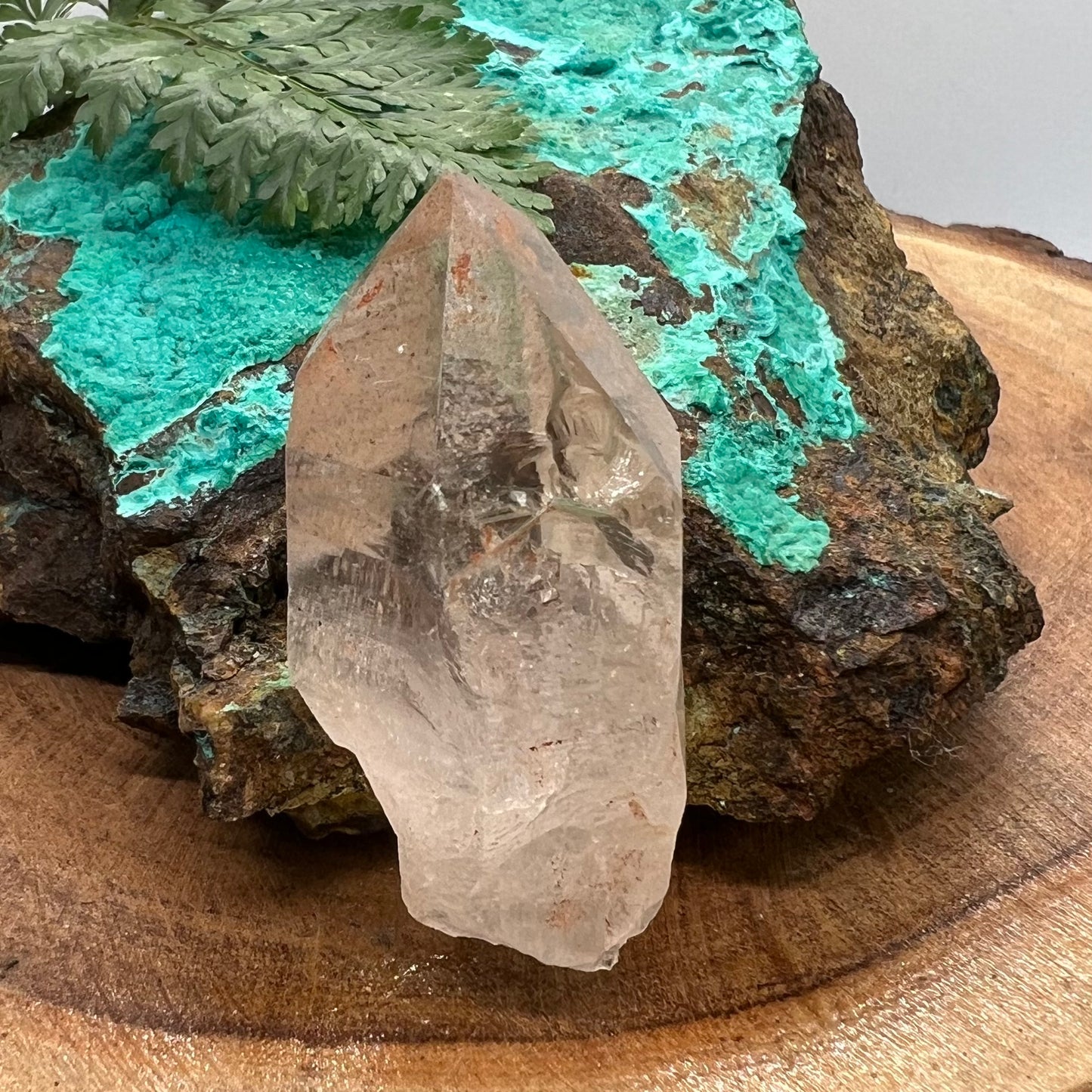 Chunky Tangerine Lemurian Quartz