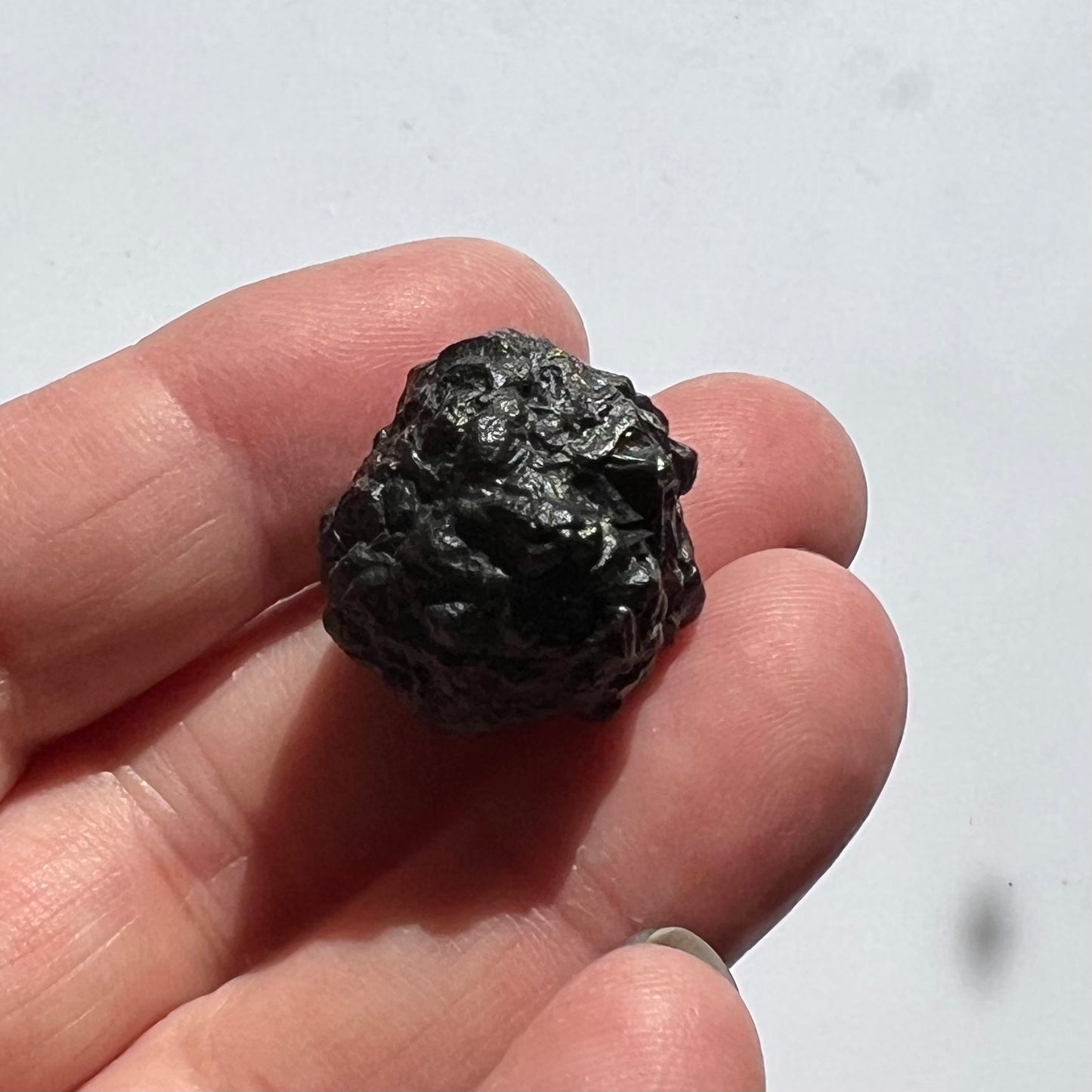 Prophecy Stone - Pseudomorph of Limonite & Hematite after Pyrite.