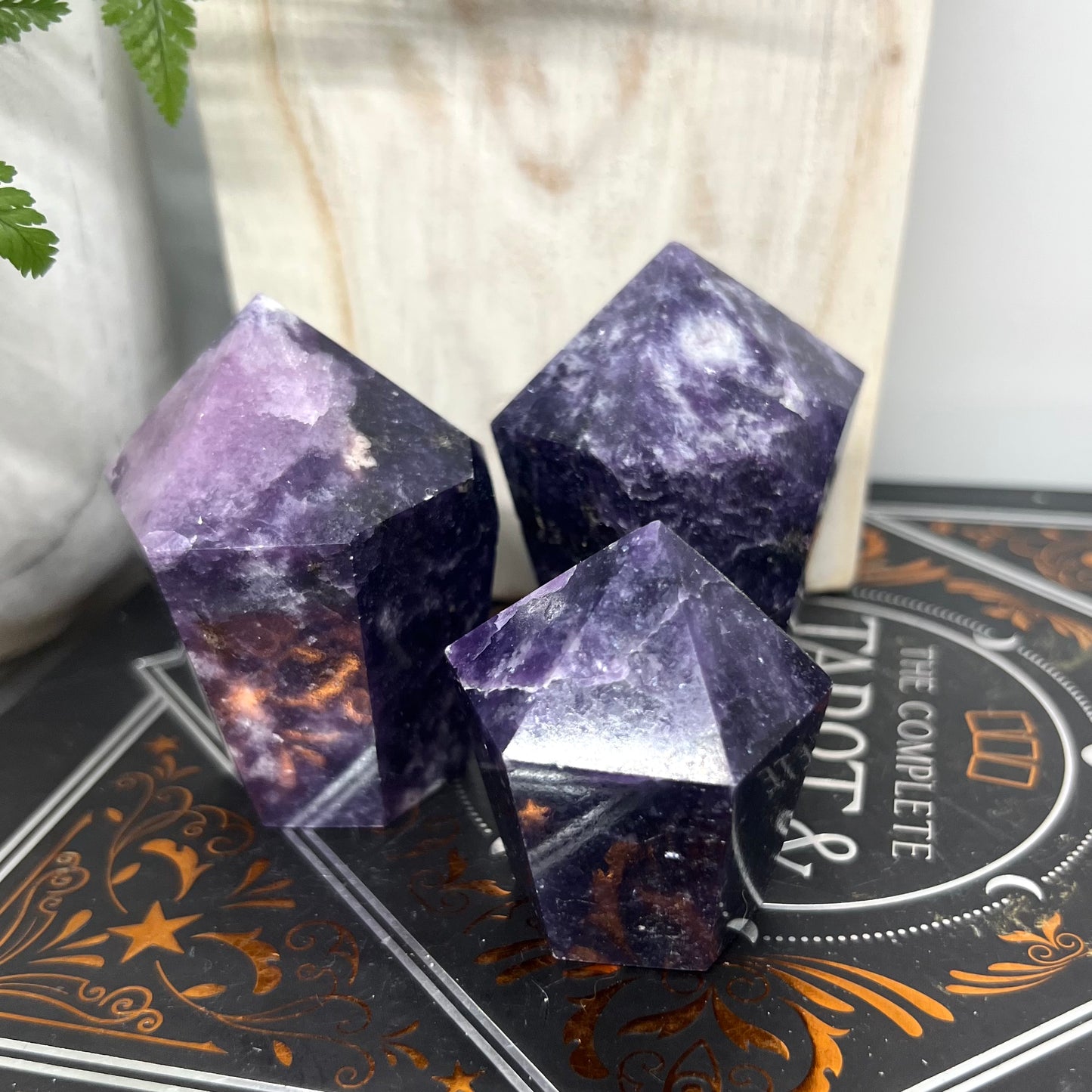 Lepidolite ‘Cupcake’ Tower Point - Madagascar (ii)