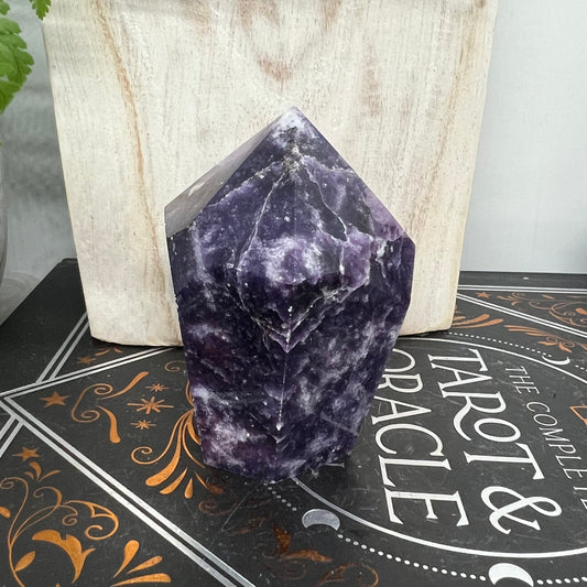 Lepidolite ‘Cupcake’ Tower Point - Madagascar (iii)