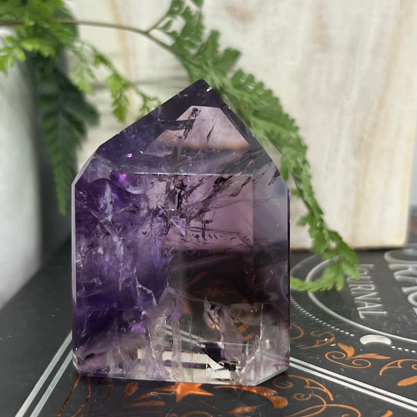 Amethyst Generator - Optical, Natural, Gemmy - Bahia, Brazil
