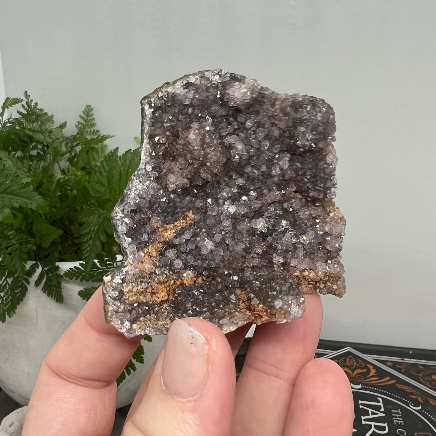 Amethyst Cluster - Raw Rainbow Amethyst Cluster