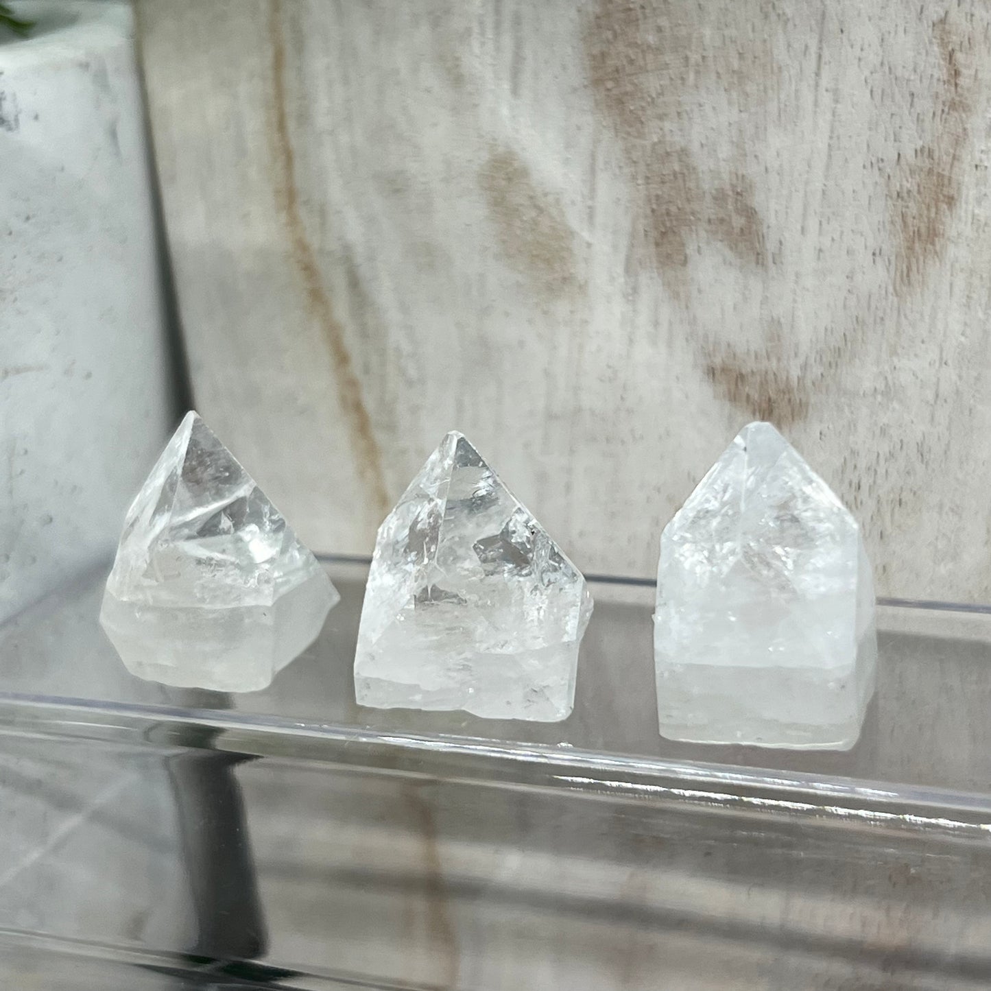 Apophyllite Mirror Points - High Grade in various sizes