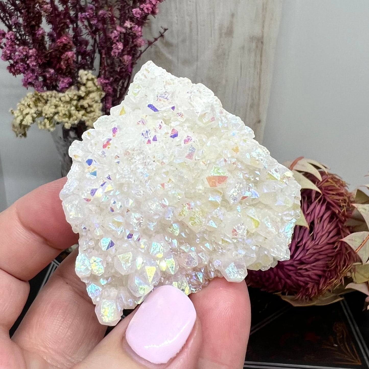 Angel Aura Quartz Cluster (ii)