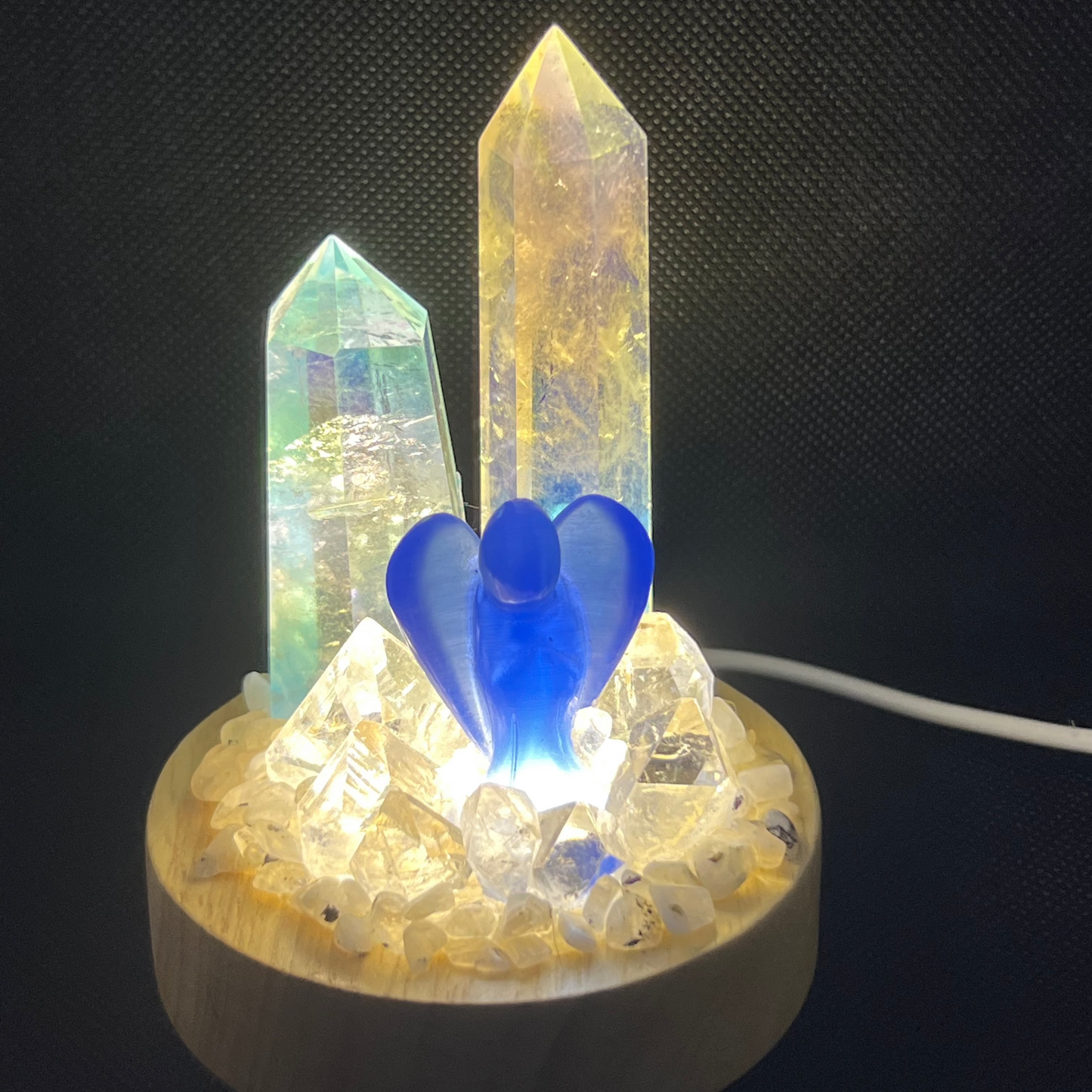 βAura Angelsβ Crystal Ambience Lamp