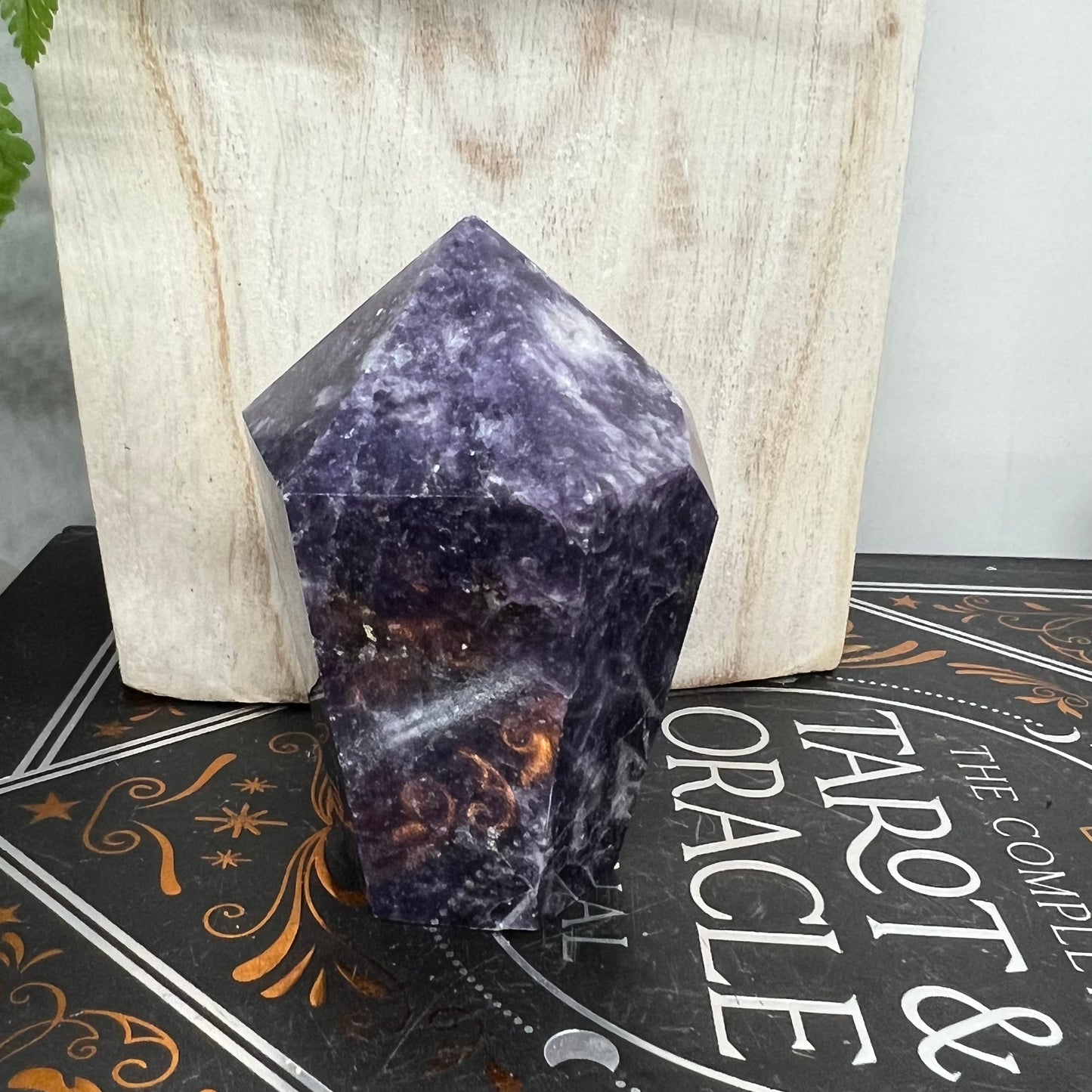Lepidolite ‘Cupcake’ Tower Point - Madagascar (ii)