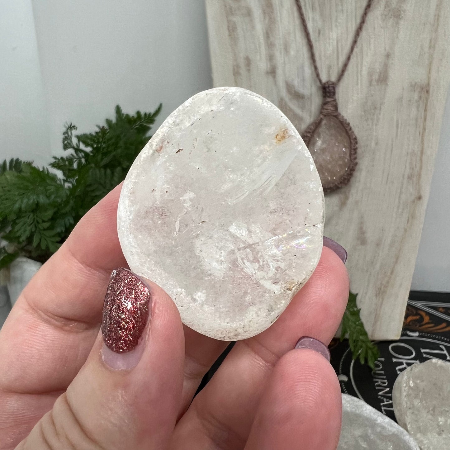 Seer Stone / Scrying Stone - CLEAR QUARTZ