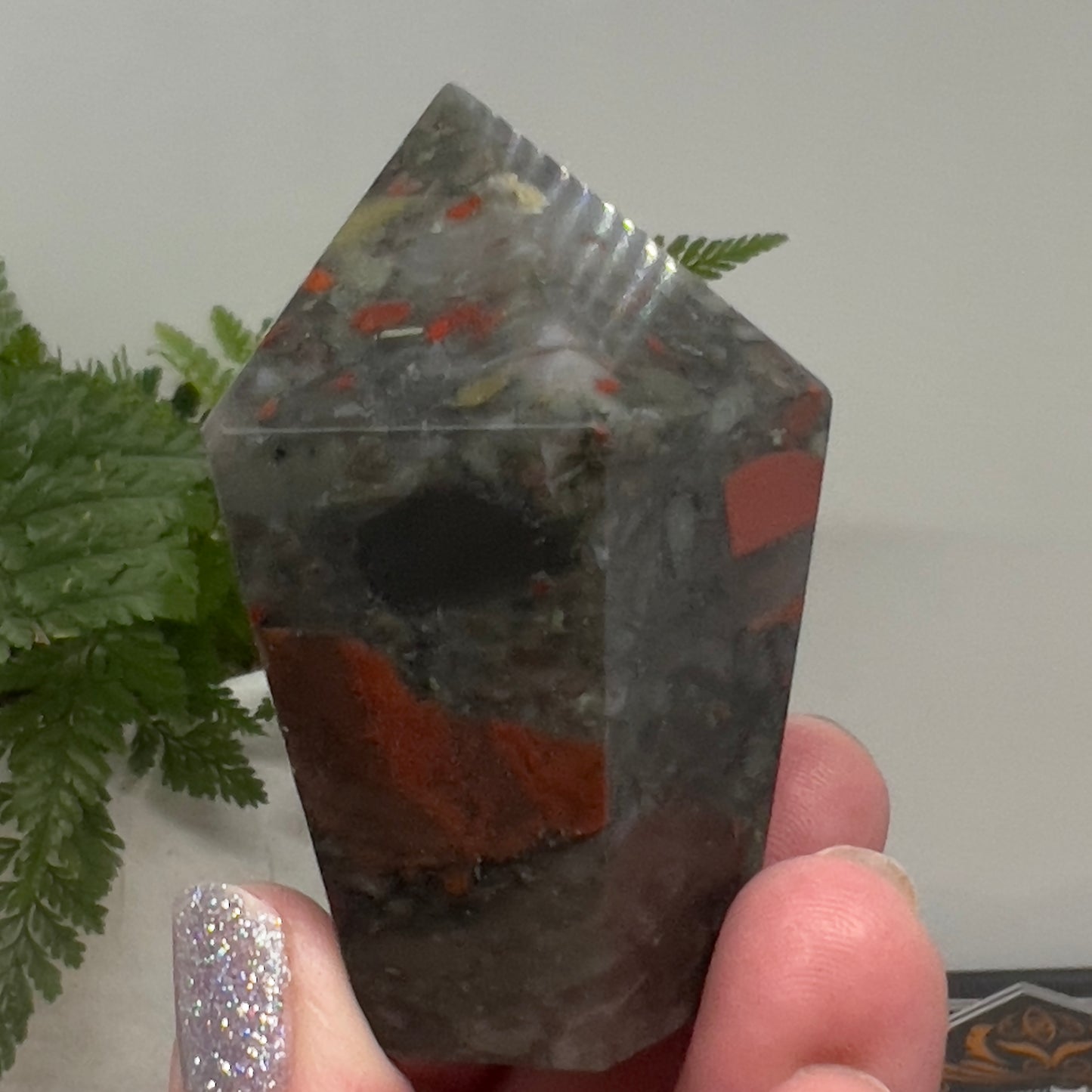 African Bloodstone Cupcake