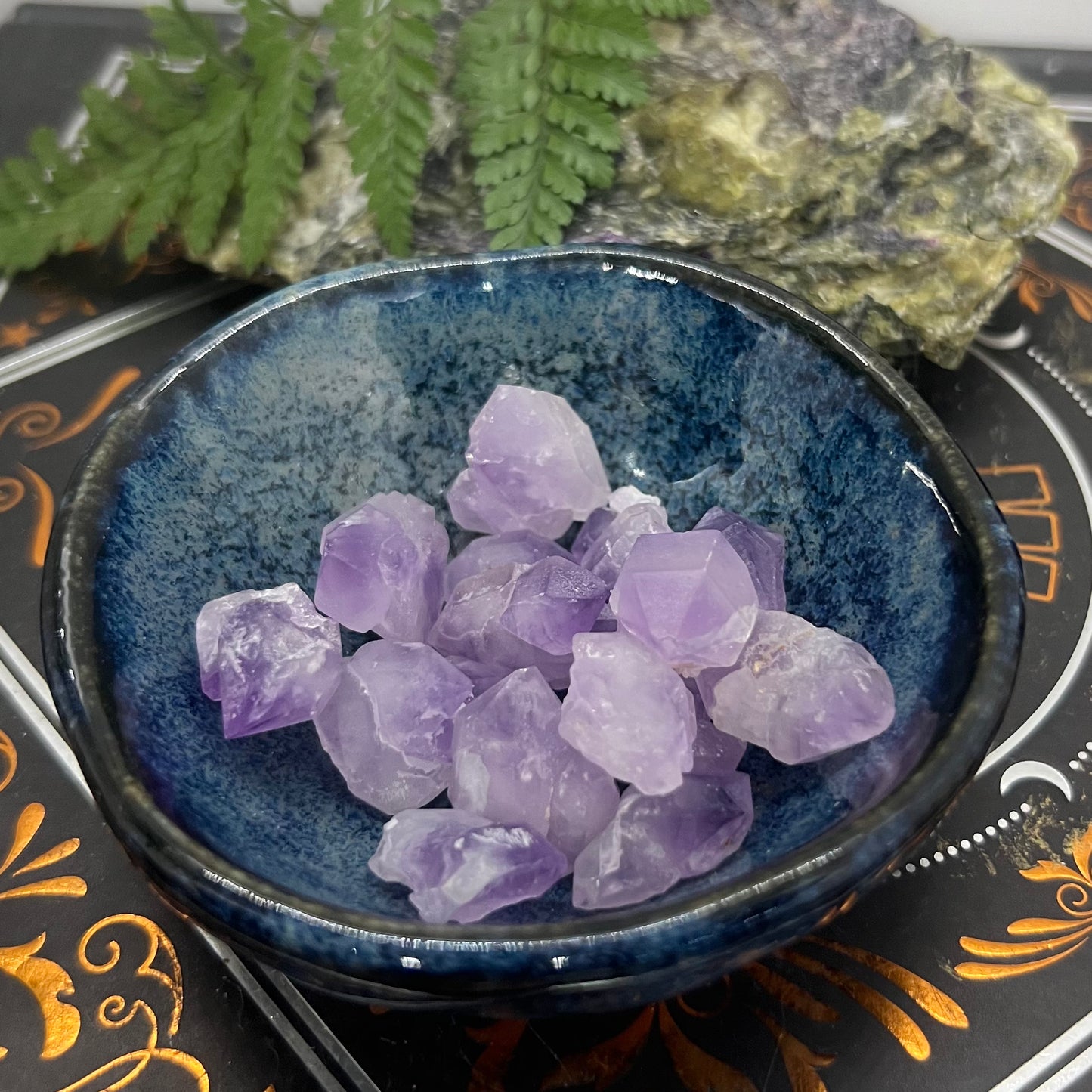 Amethyst : Elestial Mini Clusters
