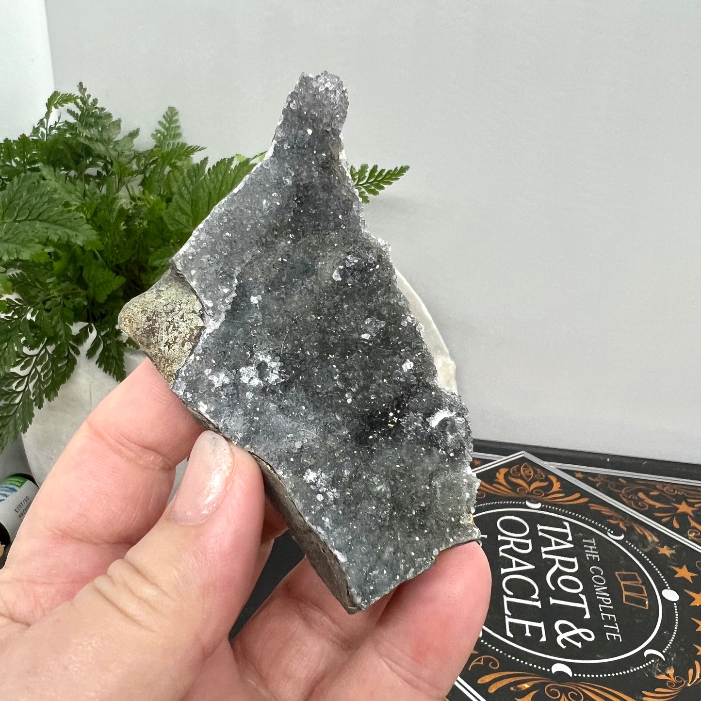 Amethyst Cluster - Raw Black Amethyst Cluster