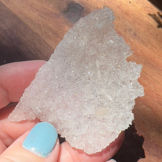 White Sugar Apophyllite Cluster Specimen