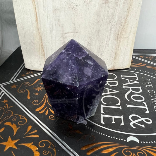 Lepidolite ‘Cupcake’ Tower Point - Madagascar (i)