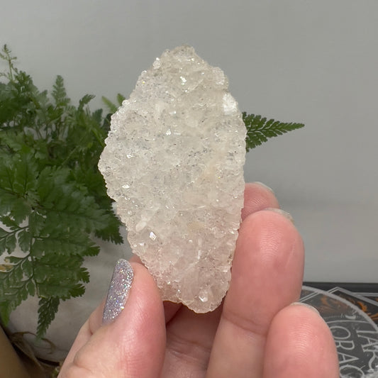 Sugar Apophyllite Druzy Specimen