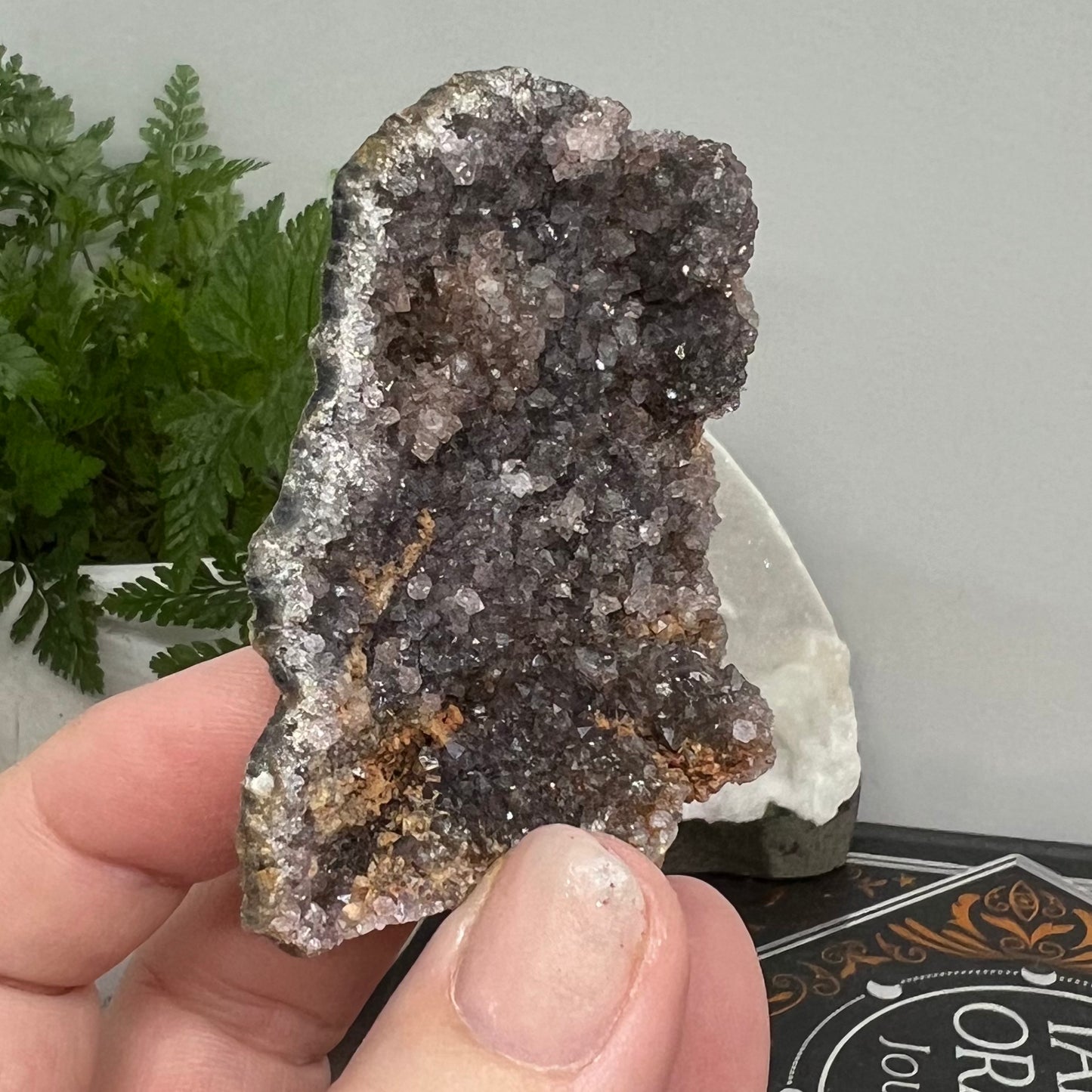 Amethyst Cluster - Raw Rainbow Amethyst Cluster