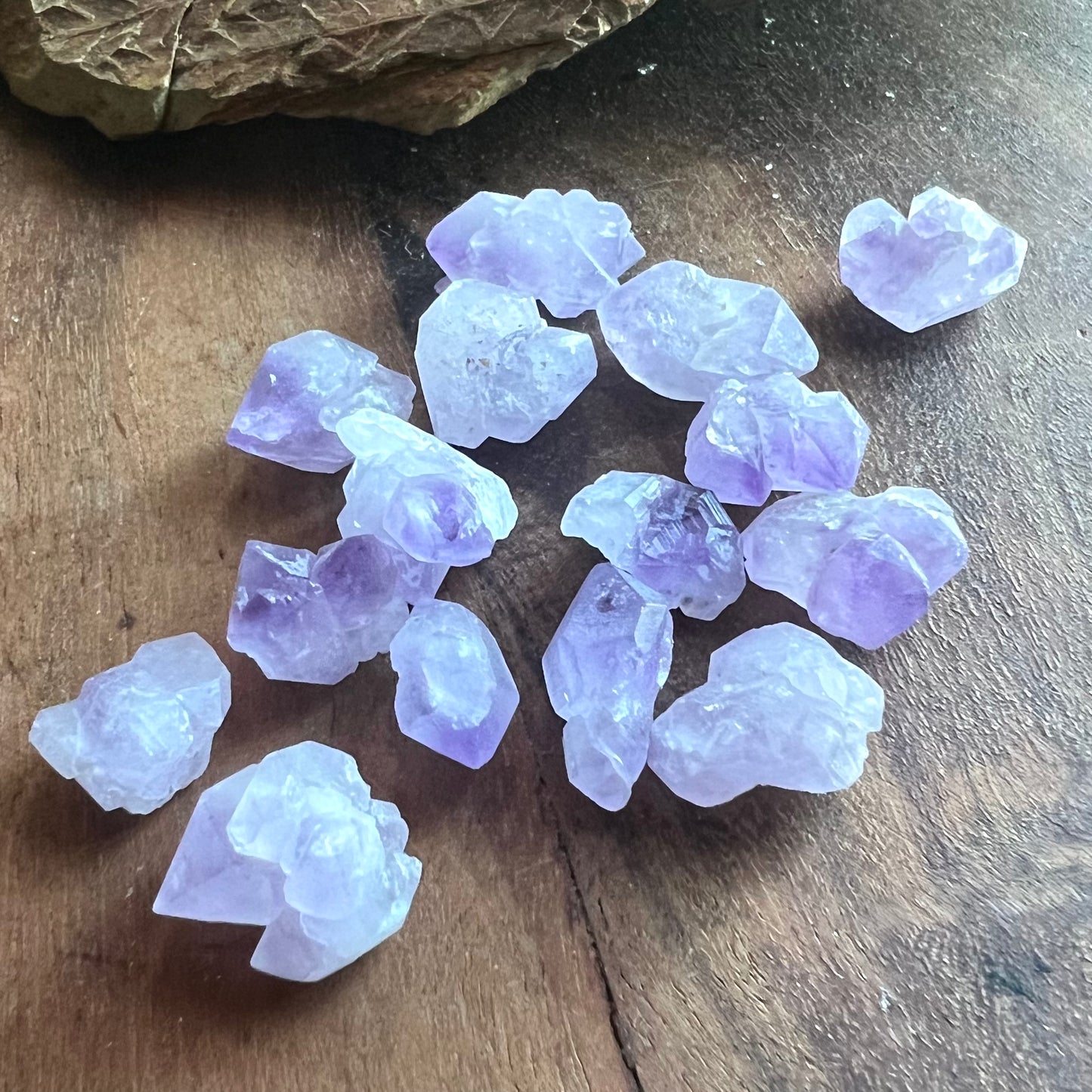 Amethyst : Elestial Mini Clusters