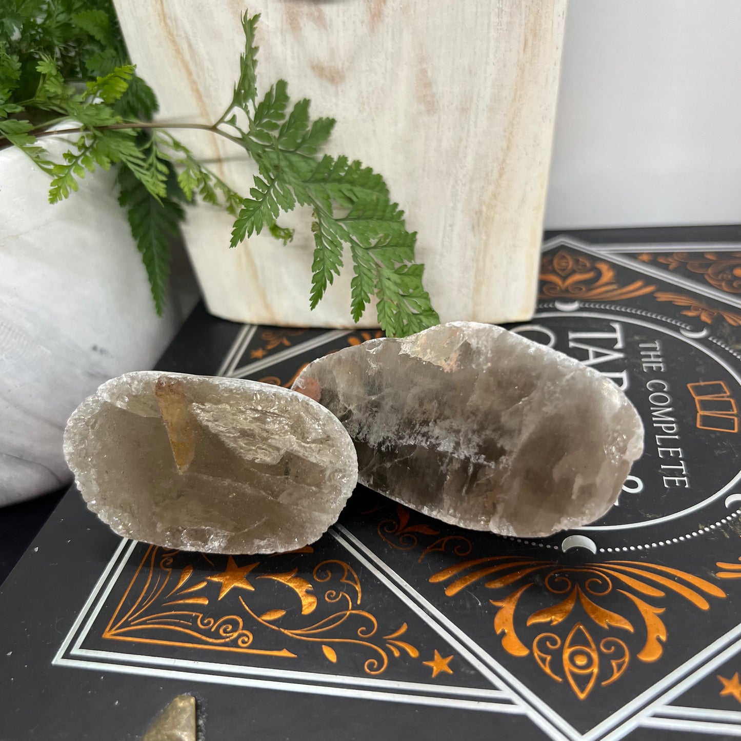 Seer Stone / Scrying Stone - SMOKY QUARTZ
