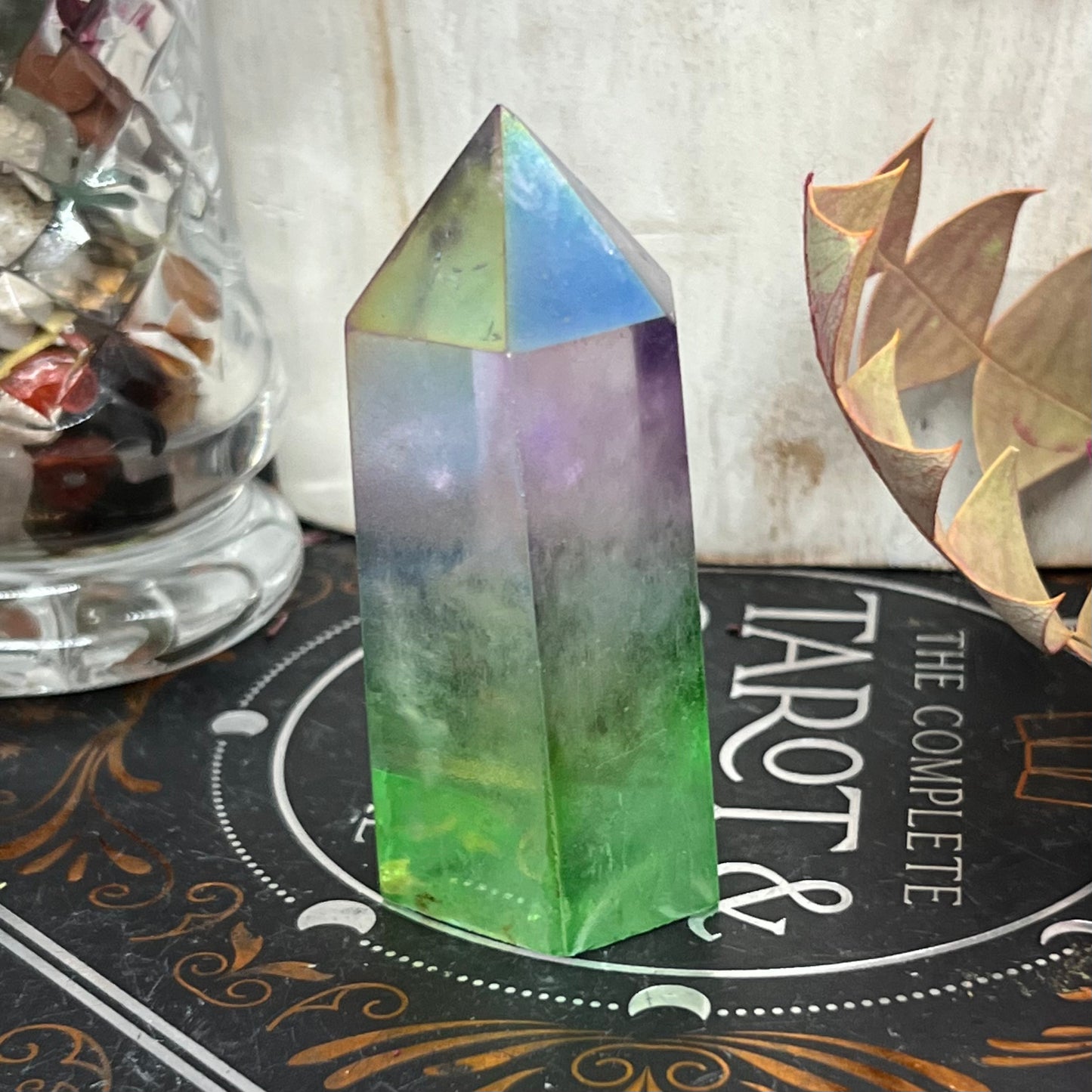 Lavender Field Aura Quartz Point